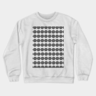 Black and white SPIRAL Patterns Crewneck Sweatshirt